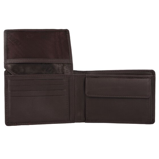mano Don Leonardo Geldbörse RFID Leder 12 cm