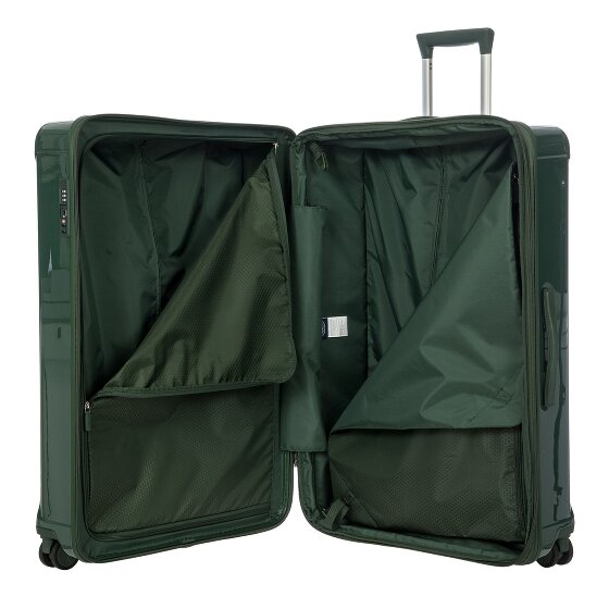 Bric's Positano 4 Rollen Trolley 82 cm mit Dehnfalte