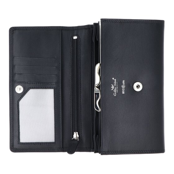 Golden Head Polo Geldbörse RFID Schutz Leder 17 cm