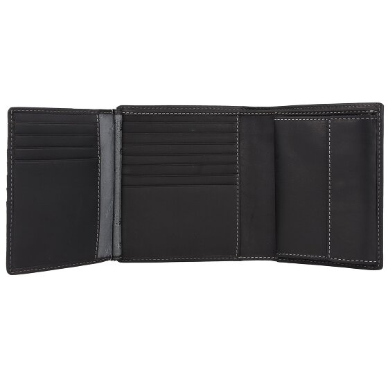 Esquire Dallas Geldbörse RFID Schutz Leder 12 cm