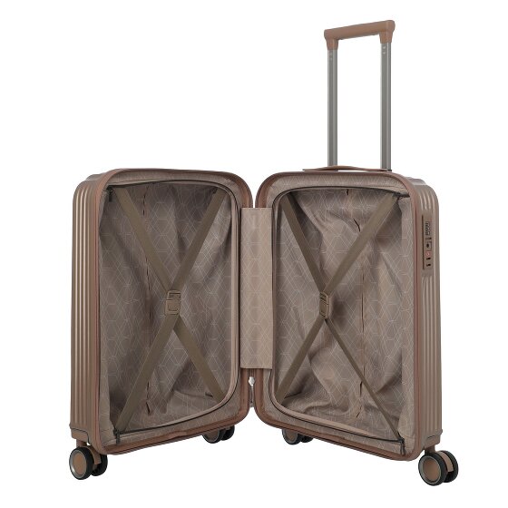 Travelite Paros 4 Rollen Kabinentrolley 55 cm