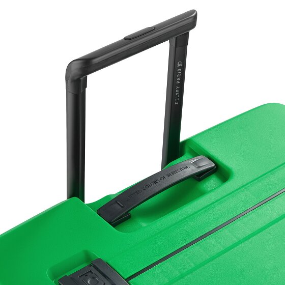 Delsey Paris x United Colors of Benetton Color Block Hardside 4-Rollen Trolley 76 cm