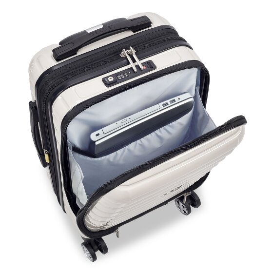 Delsey Paris Shadow 5.0 4-Rollen Kabinentrolley 55 cm Laptopfach mit Dehnfalte