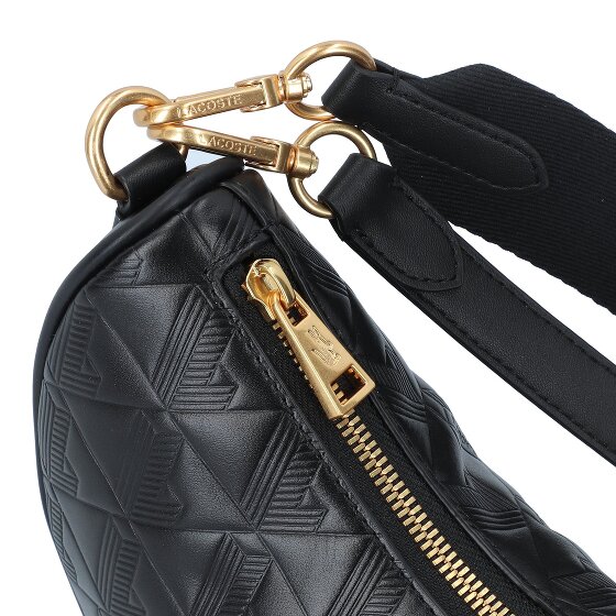 Lacoste Maheki Schultertasche Leder 24 cm