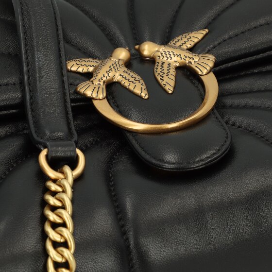 PINKO Love Puff Schultertasche Leder 30 cm