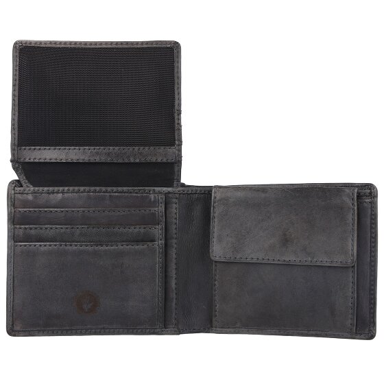 Greenburry Vintage Washed Geldbörse Leder 13 cm