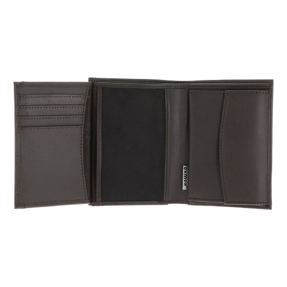 oxmox Leather Geldbörse RFID Schutz Leder 13 cm