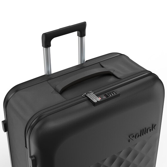 Rollink Vega 360 faltbarer 4-Rollen Trolley L 76 cm