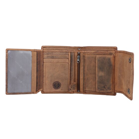 Greenburry Vintage Geldbörse Leder 13 cm