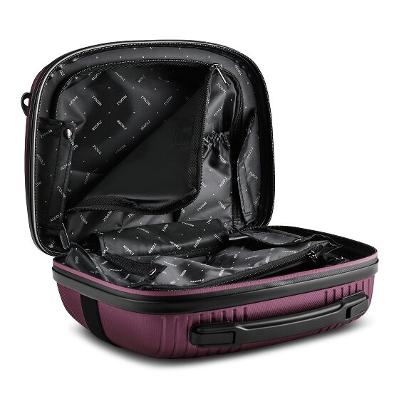 Redolz Essentials14 4-Rollen Kofferset Beautycase 4tlg mit Dehnfalte Laptopfach