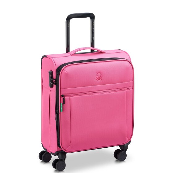 Delsey Paris x United Colors of Benetton BE 4-Rollen Kabinentrolley 55 cm mit Dehnfalte