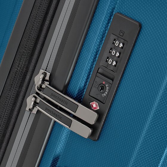 Pactastic Collection 01 4 Rollen Trolley L 76 cm mit Dehnfalte