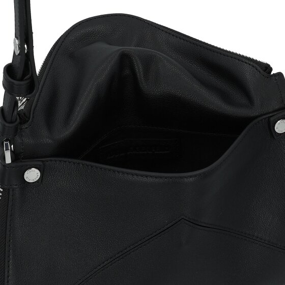 Karl Lagerfeld Behind the Seams Mini Bag Schultertasche Leder 18 cm mit Dehnfalte
