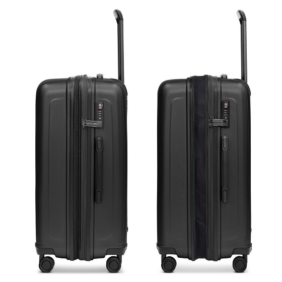 Redolz Essentials 14 4-Rollen Kofferset + Beautycase 4 tlg. mit Dehnfalte