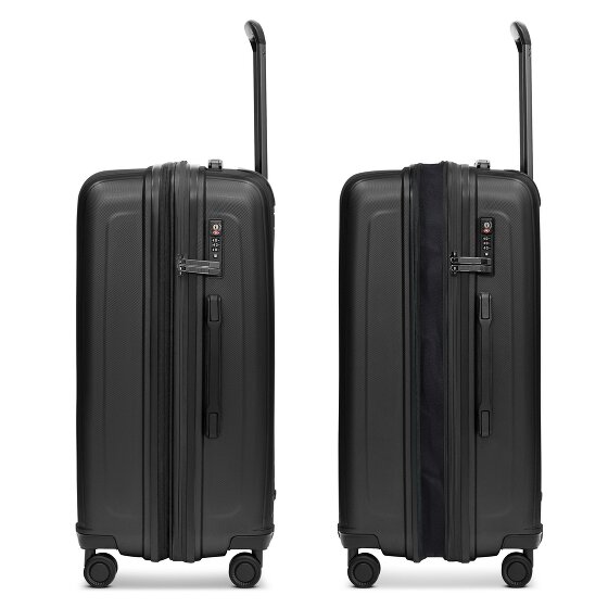 Redolz Essentials 14 4-Rollen Kofferset + Beautycase 4 tlg. mit Dehnfalte