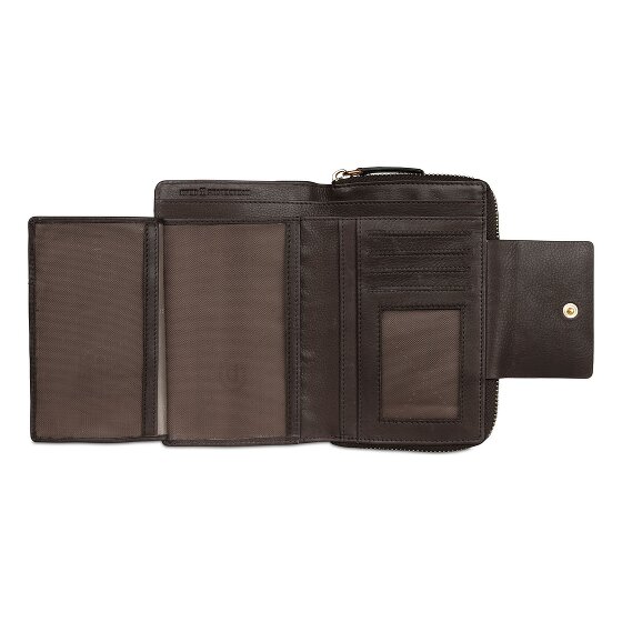 bugatti Fabia Geldbörse RFID Schutz Leder 16 cm