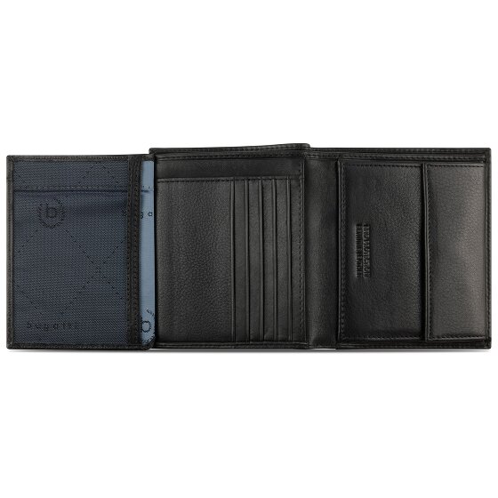 bugatti Nome Geldbörse RFID Schutz Leder 10 cm