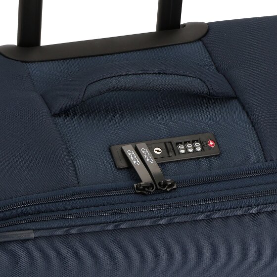 Jump Monthélys 4 Rollen Trolley 78 cm mit Dehnfalte Jump Monthélys 4 Rollen Trolley 78 cm mit Dehnfalte