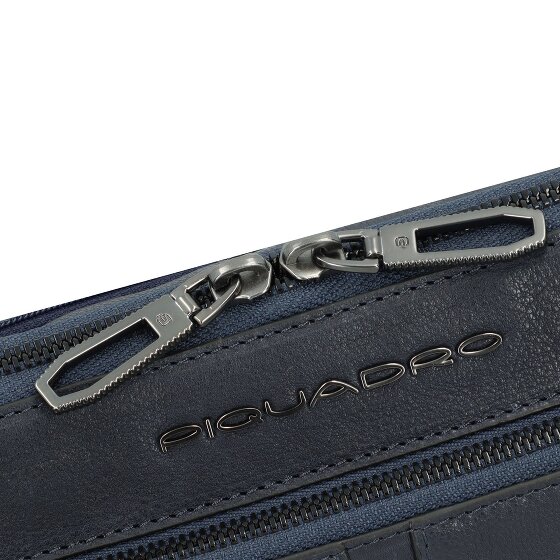 Piquadro Wollem Gürteltasche RFID Schutz Leder 27 cm