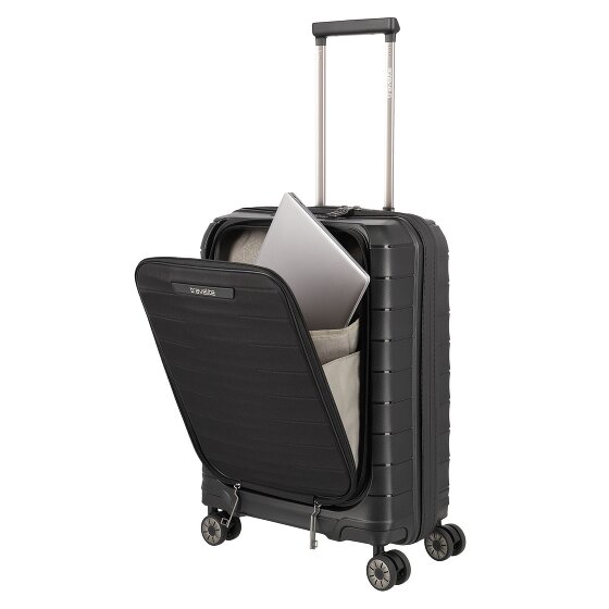 Travelite Mooby 4 Rollen Kofferset 3-teilig mit Dehnfalte