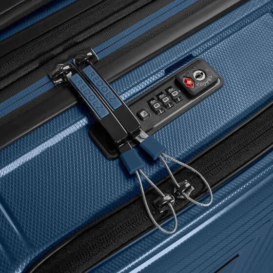 Redolz Essentials 14 4 Rollen Kabinentrolley S 55 cm Laptopfach mit Dehnfalte Redolz Essentials 14 4 Rollen Kabinentrolley S 55 cm Laptopfach mit Dehnfalte