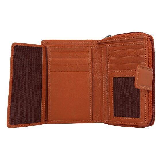 mano Donna Giulia Geldbörse Leder 9 cm