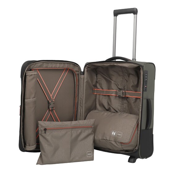 Travelite Crosslite 2 Rollen Kabinentrolley 54 cm