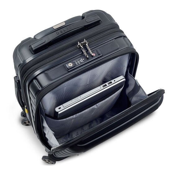 Delsey Paris Shadow 5.0 4 Rollen Kabinentrolley 55 cm Laptopfach mit Dehnfalte