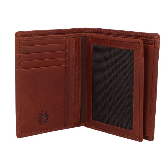 Greenburry Vintage Geldbörse RFID Schutz Leder 10 cm