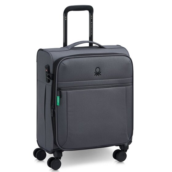 Delsey Paris x United Colors of Benetton BE 4-Rollen Kabinentrolley 55 cm mit Dehnfalte