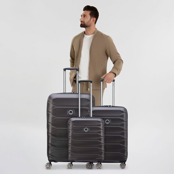 Delsey Paris Meteor 4 Rollen Kofferset 3-teilig mit Dehnfalte