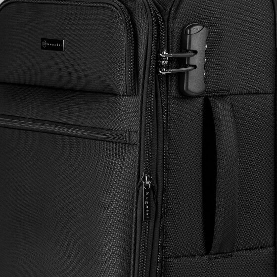 bugatti Valencia Soft 4 Rollen Trolley L 75 cm mit Dehnfalte