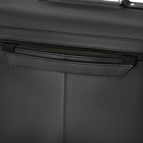 bugatti Valencia Aktentasche XL Leder 3-Hauptfächer 43 cm Laptopfach