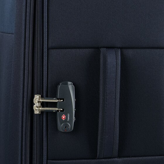 Samsonite Citybeat 4 Rollen Trolley 66 cm mit Dehnfalte