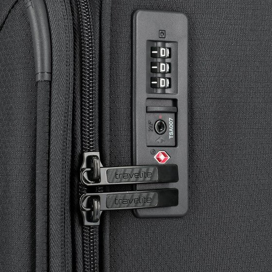 Travelite Skaii 4 Rollen Trolley L 78 cm mit Dehnfalte