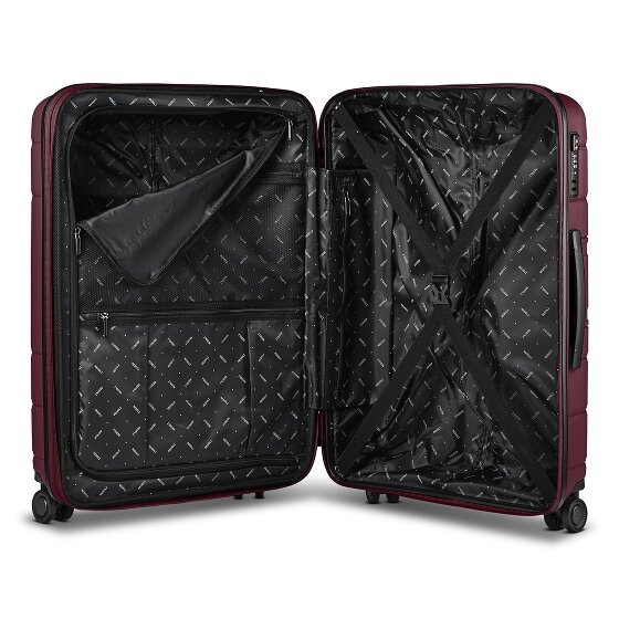 Redolz Essentials 11 4 Rollen Trolley 66 cm mit Dehnfalte