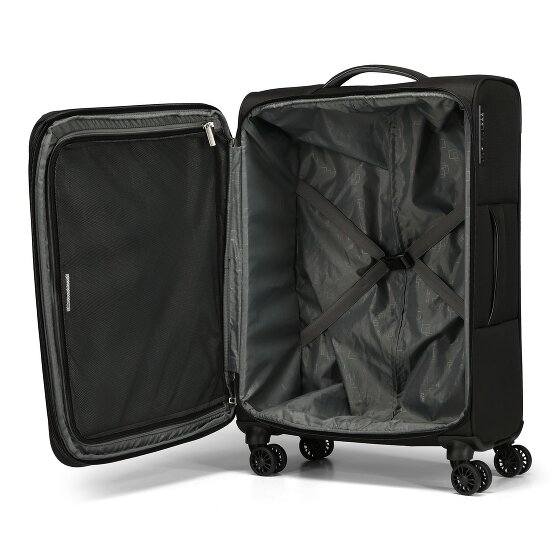 American Tourister Cloudrider 4 Rollen Trolley M 67 cm mit Dehnfalte