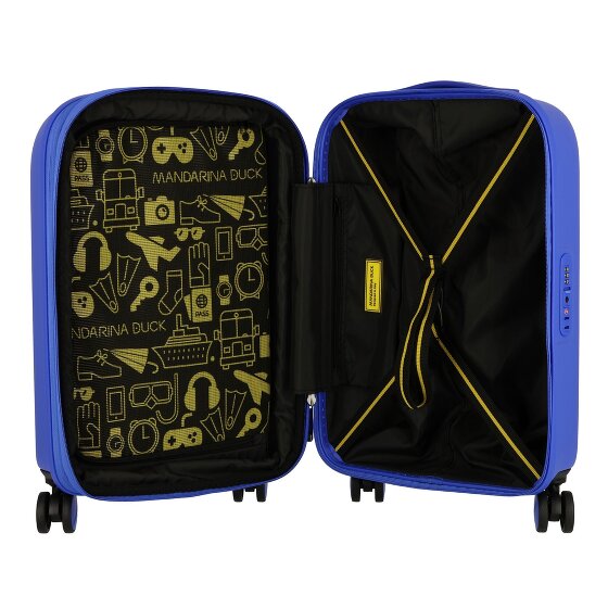 Mandarina Duck Logoduck 4-Rollen Kabinentrolley 55 cm