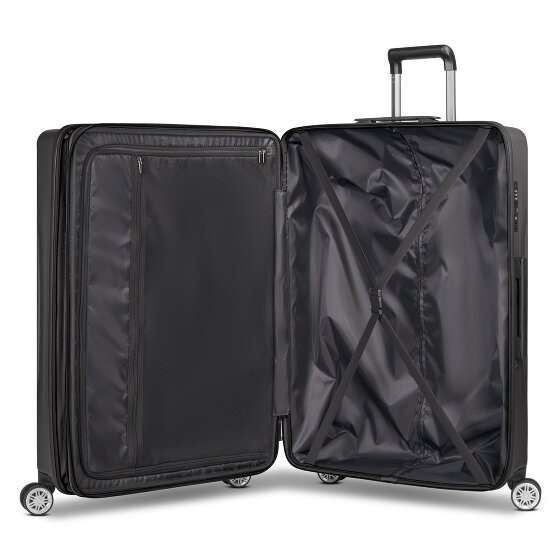 Bric's Cervia 2.0 4 Rollen Trolley L 77 cm mit Dehnfalte
