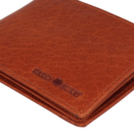 Greenburry House of Norway Geldbörse RFID Schutz Leder 12 cm