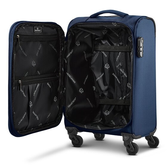 Smartbox Edition 04 4 Rollen Kabinentrolley 55 cm mit Dehnfalte
