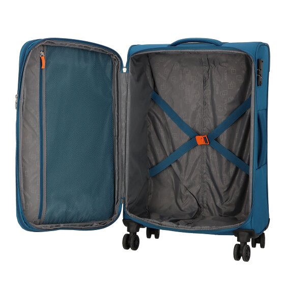 American Tourister Blazing Ride 4 Rollen Kofferset 3-teilig mit Dehnfalte
