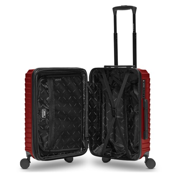 Redolz Essentials 18 4 Rollen Kabinentrolley 55 cm mit Dehnfalte
