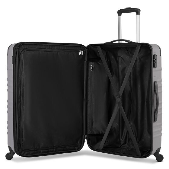 Wenger Amplar Evo 4 Rollen Trolley L 75 cm mit Dehnfalte