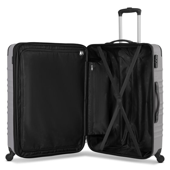 Wenger Amplar Evo 4 Rollen Trolley L 75 cm mit Dehnfalte