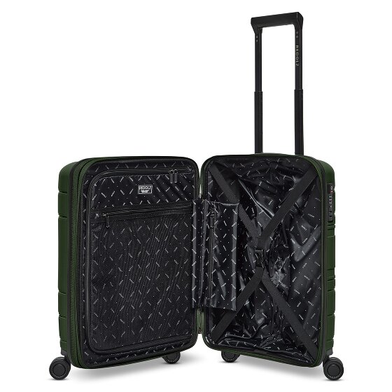 Redolz Essentials 11 4 Rollen Kabinentrolley 55 cm mit Dehnfalte