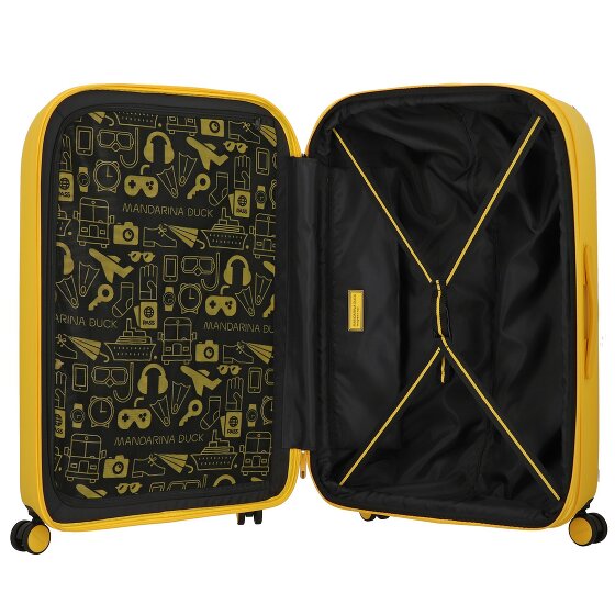 Mandarina Duck Logoduck + 4 Rollen Trolley L 75 cm