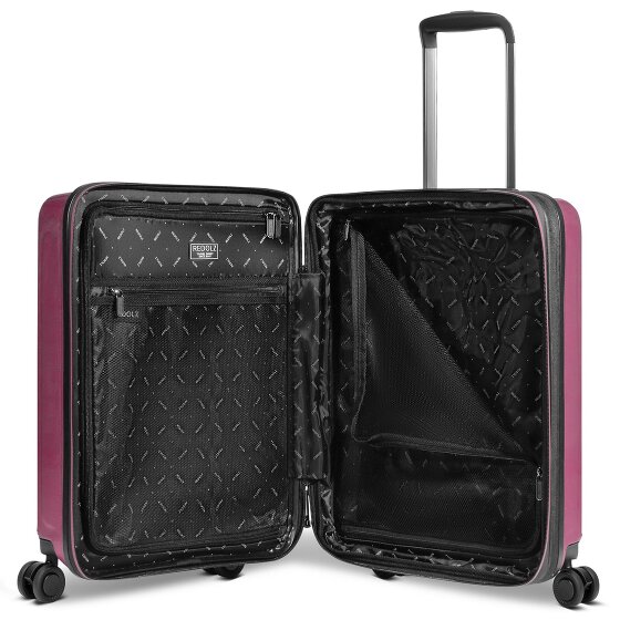 Redolz Essentials 14 Kofferset 2 tlg. Kabinentrolley mit Dehnfalte + Beautycase