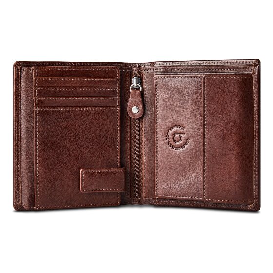 bugatti Valencia Geldbörse RFID Schutz Leder 12 cm
