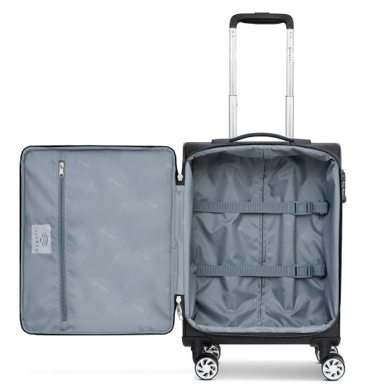 bugatti Go Light Soft 4 Rollen Kabinentrolley S 54 cm